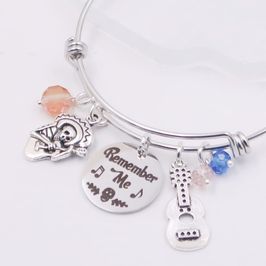 Remember Me - Day of the Dead - Coco Bangle Bracelet