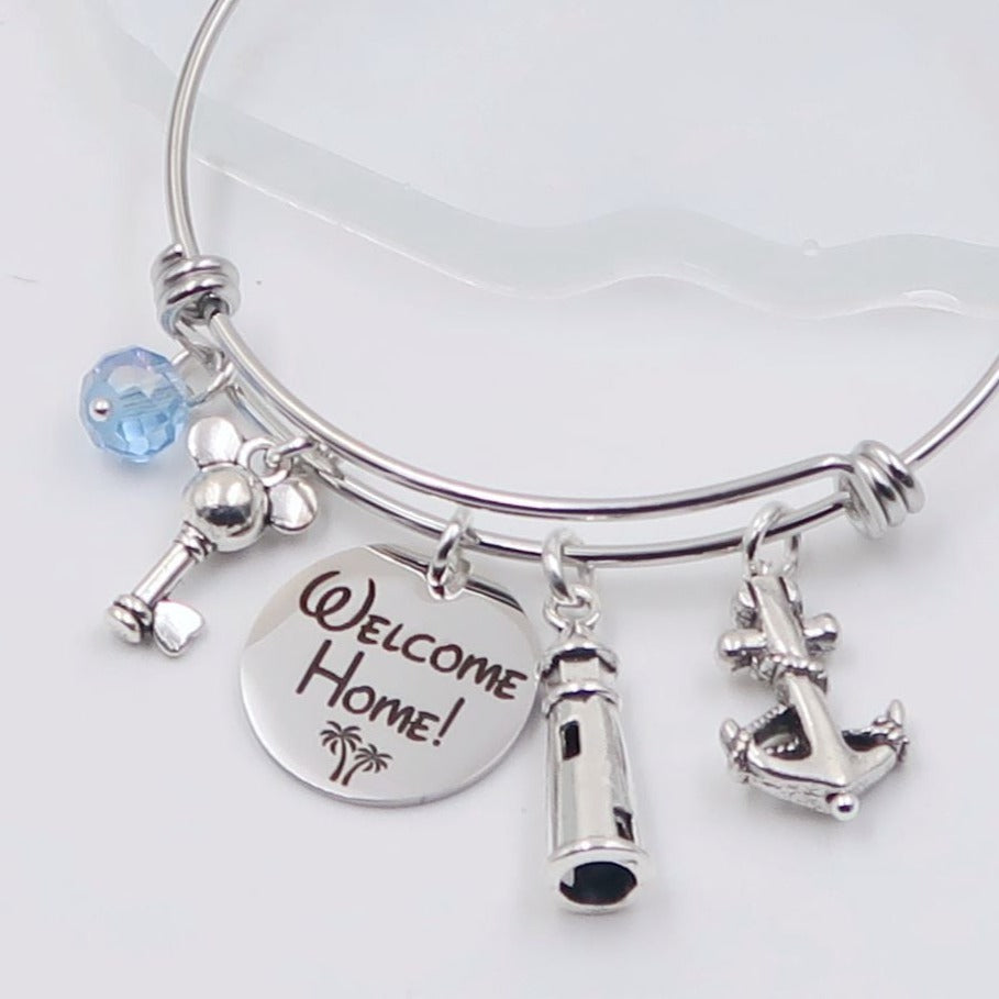 Key West Vacation Club - Welcome Home Bangle Bracelet