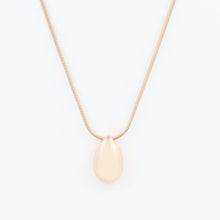 Load image into Gallery viewer, Rose Gold Teardrop Necklace Urn Pendant Cremation Necklace
