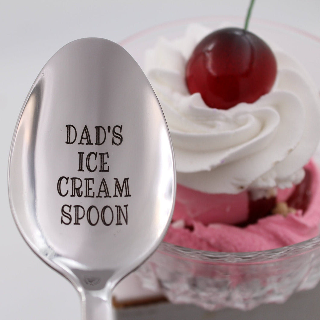 Dad's Ice Cream Spoon