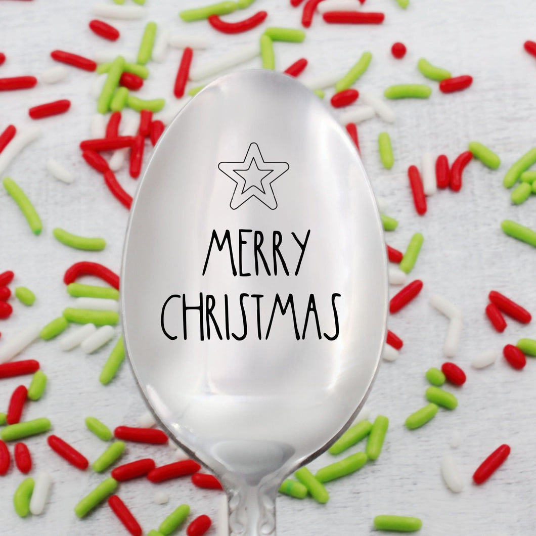 Merry Christmas Spoon