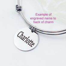 Load image into Gallery viewer, I&#39;ve Got A Dream - Girl with Long Hair - Rapunzel Bangle Bracelet
