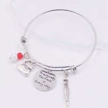 Load image into Gallery viewer, Practically Perfect In Every Way - Nanny - Mary Poppins Bangle Bracelet
